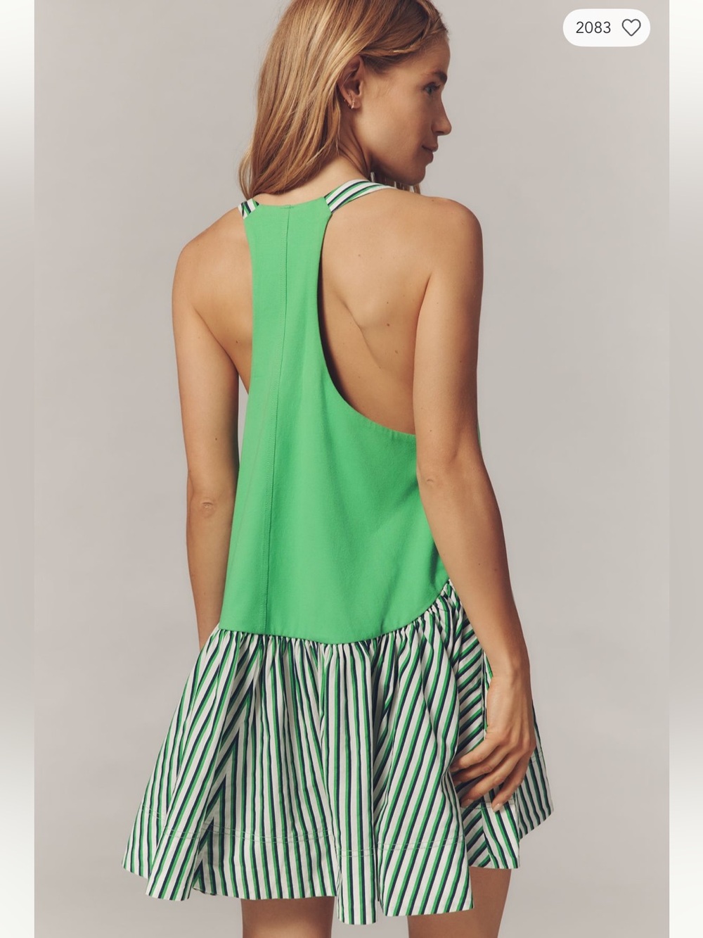Anthropologie’s Daily Practice Spring Fling Razorback Babydoll Mini Dress! - Picture 3 of 12